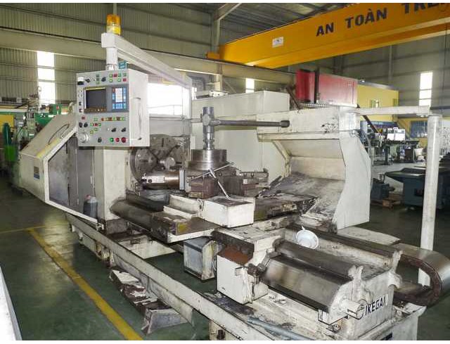 กลึง ซีเอ็นซี ยาว 1500 mm Model: ANC-40 Year: 1983 Control system: Fanuc OT