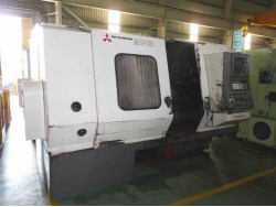 cnc lathe mitsubishi Model: MALC-12A Year: 1991 Control system: Mitsubishi มี 2 ตัว