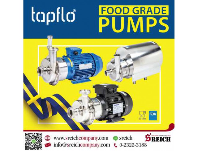 Centrifugal Pumps CTH ปั๊มสูบของเหลว ปั๊มฟู้ดเกรดมาตรฐานยุโรป