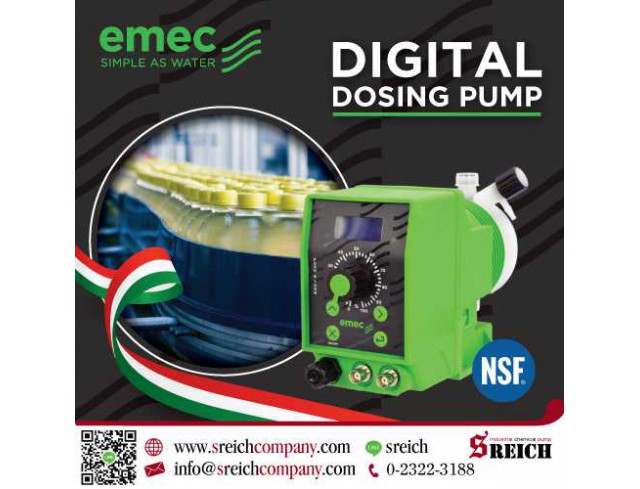 Dosing Pumps มาตรฐาน NSF สำหรับกระบวนการผลิตน้ำดื่ม 