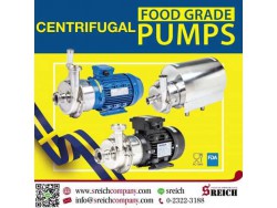 ปั๊มสแตนเลส ปั๊มฟูดเกรดสำหรับอุตสาหกรรมอาหาร Stainless Centrifugal pump