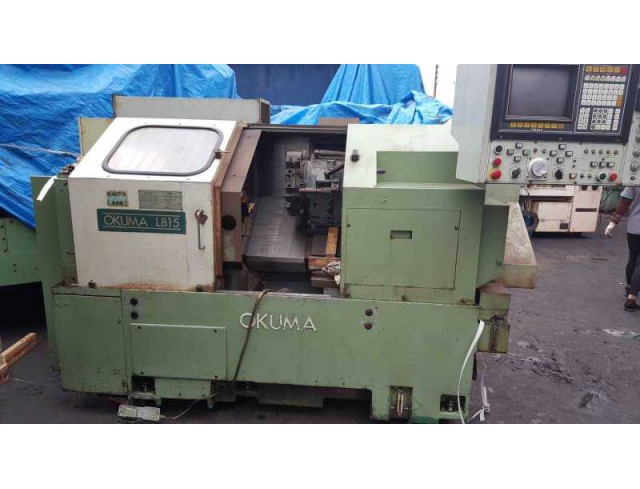  "Okuma" Cnc lathe  Model  LB-15 Control  OSP 5000L-G Chuck 10"  (โทร) 0827867706  (line) yoye529 http://line.me/ti/p/3xwsszt9bo https://www.facebook.com/profile.php?id=100014931816409