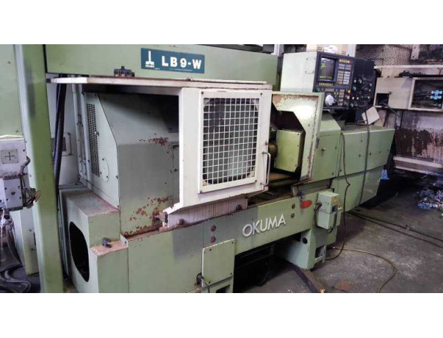 "Okuma" Cnc Lathe Model  LB-9W Year 1994 OSP-500L-G 