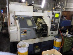 Mori Seiki" Cnc Lathe Model: CL-20A Year 1996 Control  MSC-518 (Fanuc 18T) With Tail Stock And Chip Conveyor 