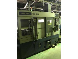  "Mori Seiki" CL-20 Year 1996 MF-T8 (Fanuc 18T) With Tail Stock And Chip Conveyor Robot Loader