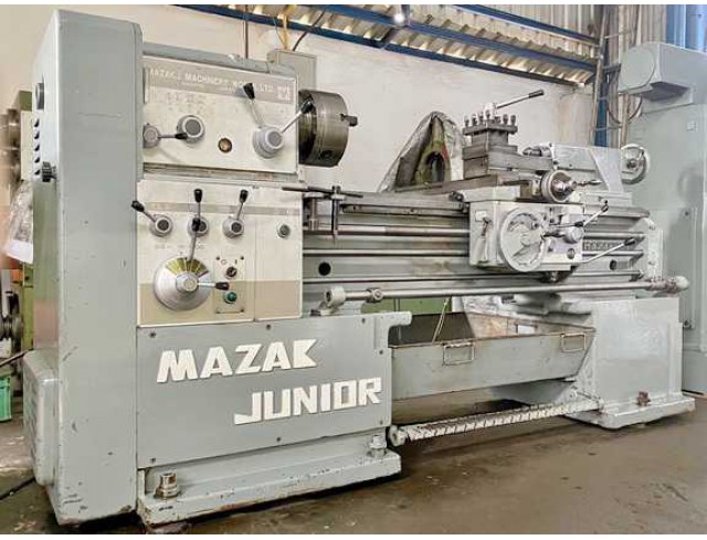 ขายเครื่องกลึง MAZAK JUNIOR ไฟ 200 ขนาด 460x860mm นิ้วมิลในตัว ราคา 129,000 บาท