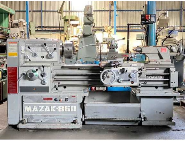 ขายเครื่องกลึง MAZAK860 เครื่องนำเข้า นิ้วมิลในตัว ลีเนียร์ 2แกน ราคา 219,000 บาท