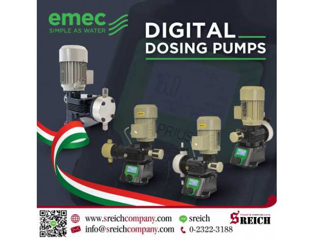 Digital dosing pump EMEC เครื่องโดสสารอัตโนมัติ