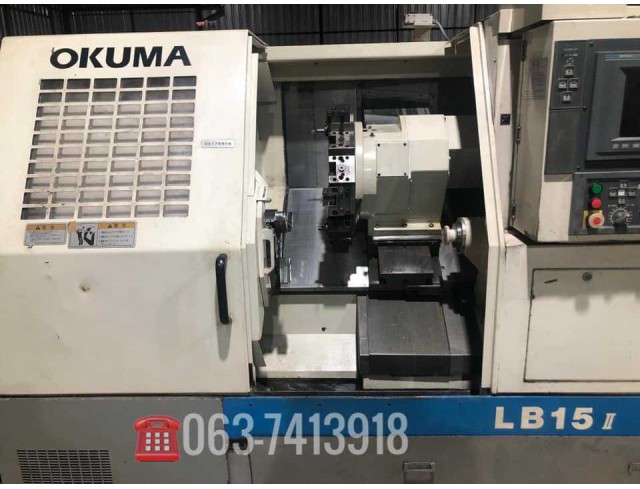 เครื่องกลึง CNC OKUMA LB-15  เข้ามาเทสรันและต่อรองราคาได้ที่ร้านค่ะ