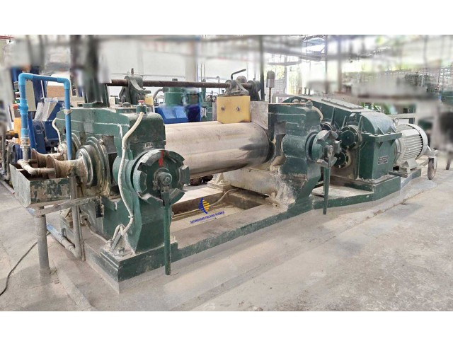 เครื่องรีดยาง เกียร์ชน 18 inch, mixing roll mill machine rubber ,HSU FENG, พร้อมทีมช่างมืออาชีพ 