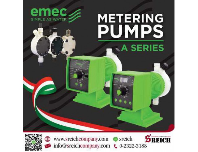 Chemical dosing pump ปั๊มสูบจ่ายเคมี แบรนด์ EMEC 