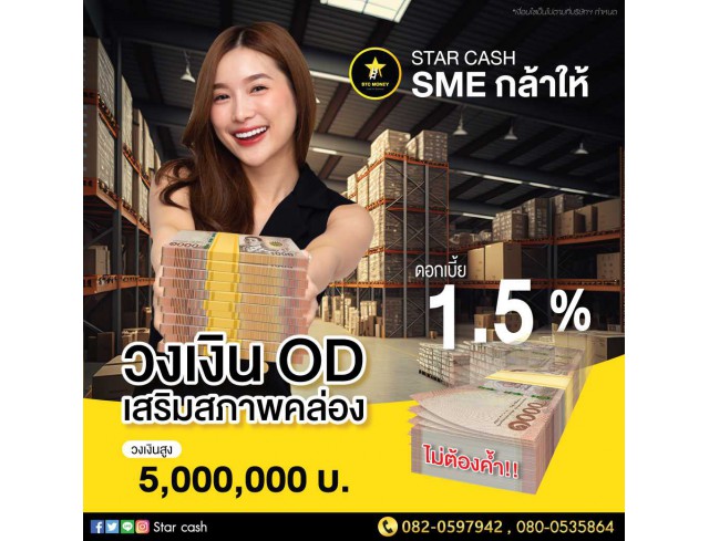 สินเชื่อOD สินเชื่อเพื่อธุระกิจ เงินด่วนเพื่อธุรกิจ