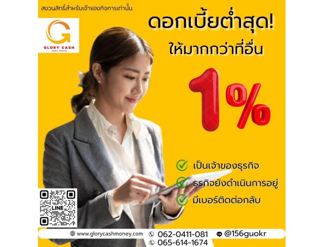 สินเชื่อสำหรับผู้ประกอบกิจการ