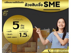 สินเชื่อเพื่อธุรกิจSMEดอกเบี้ยต่ำ STAR LOAN